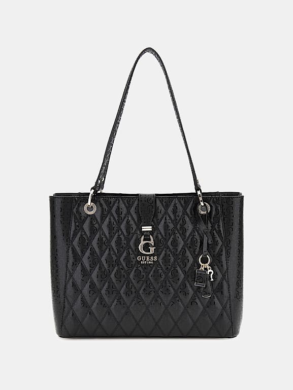 GUESS Sac cabas Adi logo 4G Femme