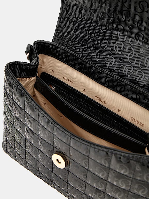 GUESS Handtas Yarmilla logo all over Dames