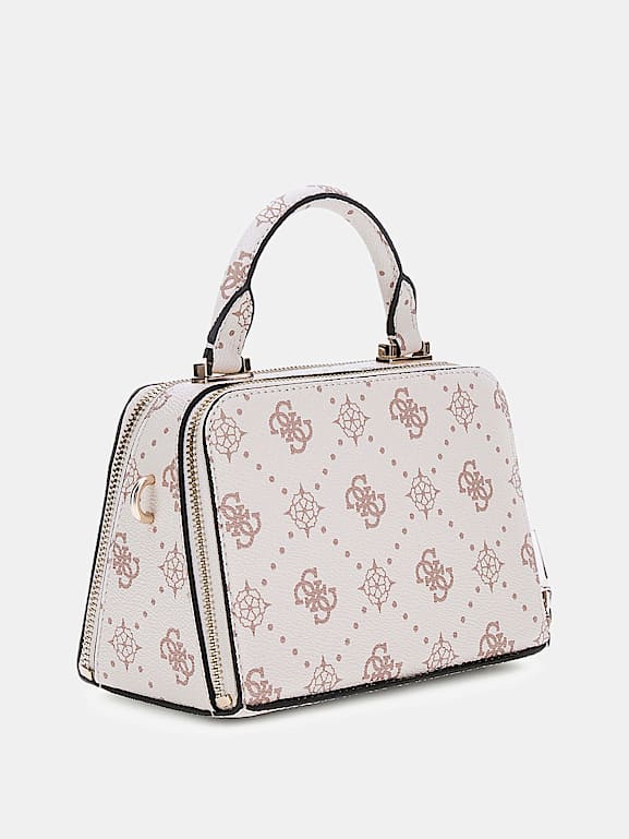 GUESS® Mini torebka z logo 4G Peony linia Silia Kobieta