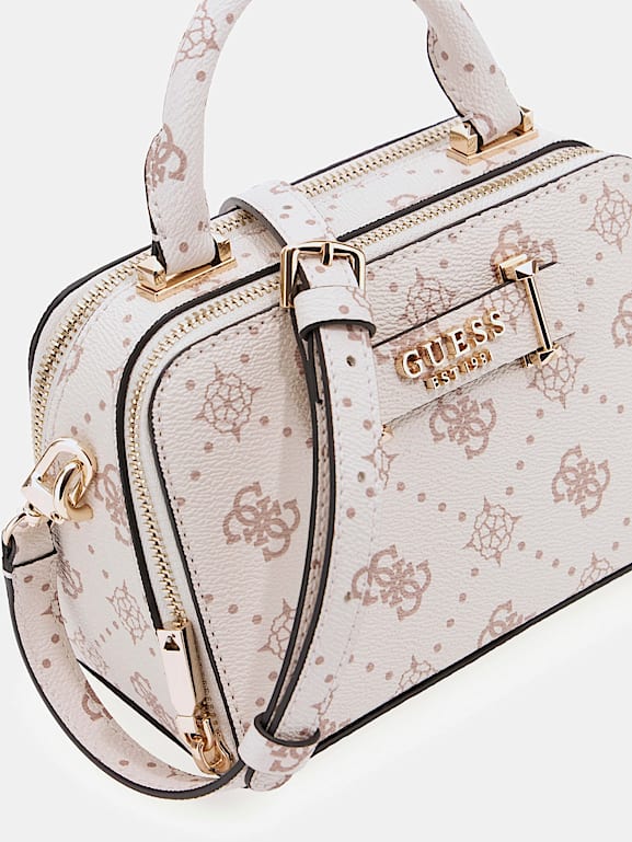 GUESS® Mini torebka z logo 4G Peony linia Silia Kobieta
