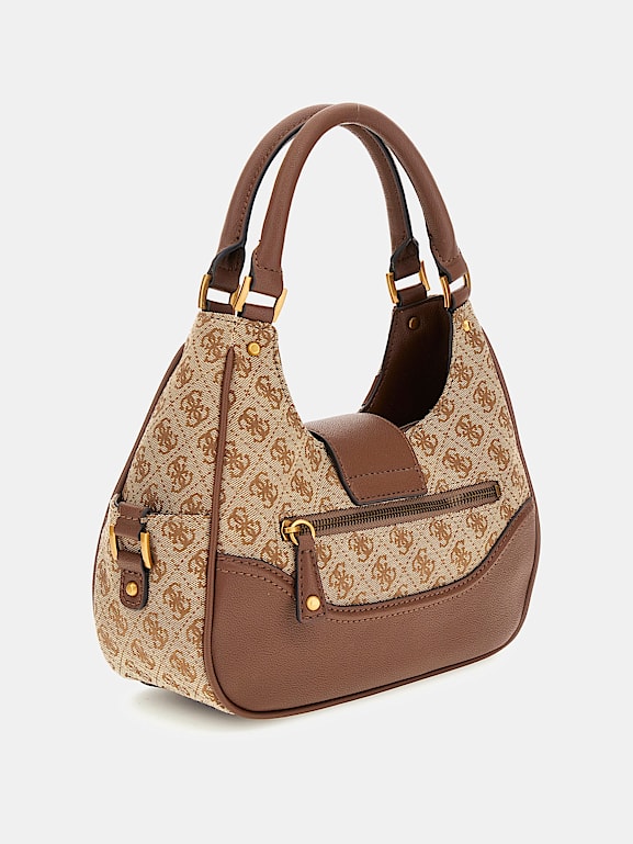 GUESS Decor vintage 4G logo shoulder bag Women