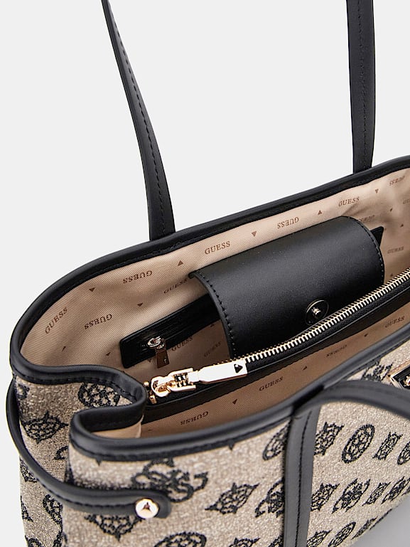 GUESS® Shopperka z logo 4G peony linia Beyza