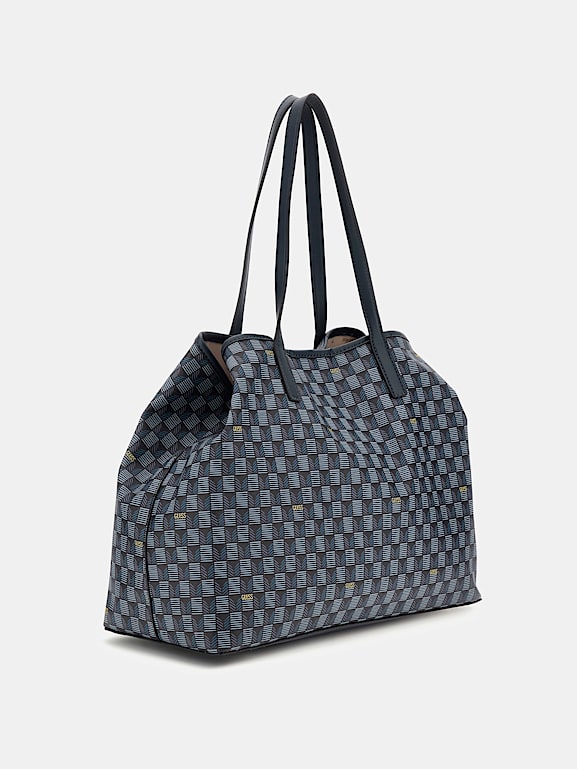 GUESS Vikky geometric maxi shopper