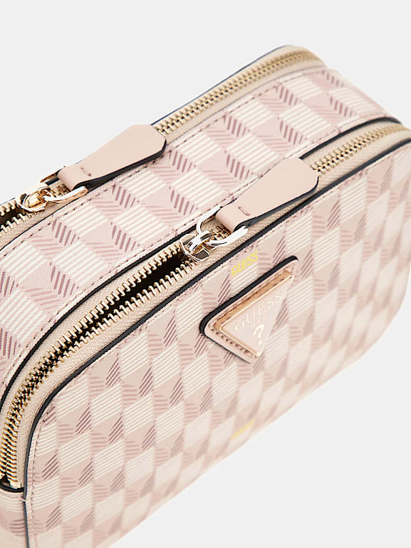 GUESS G Wave geometric print mini crossbody Women