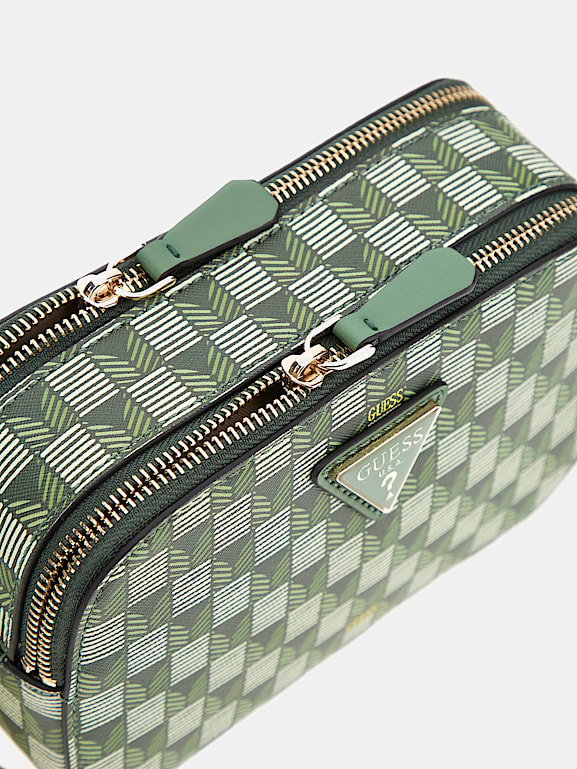 GUESS G Wave geometric print mini crossbody Women