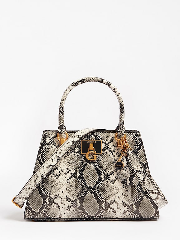 Guess snake print bag discount