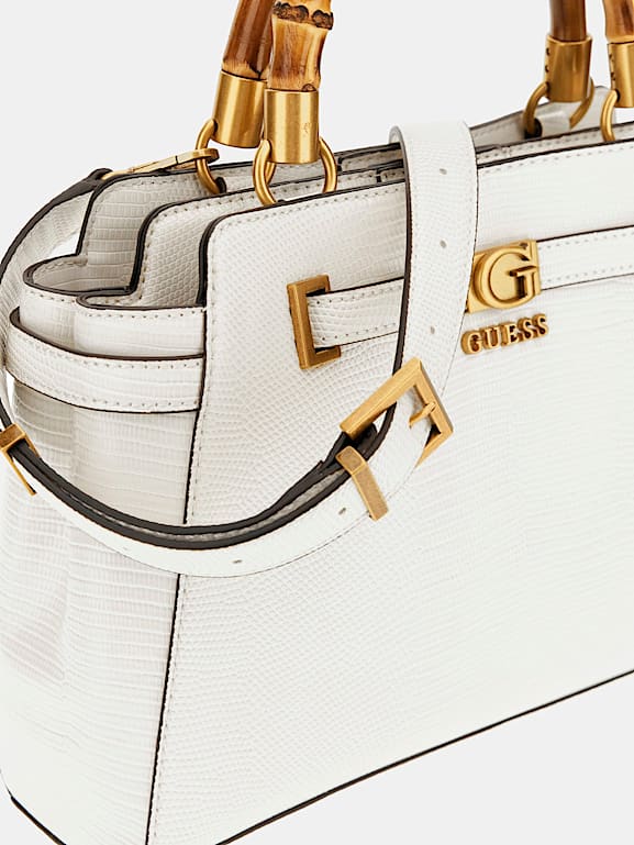GUESS Borsa a mano Sibel stampa pitone Donna