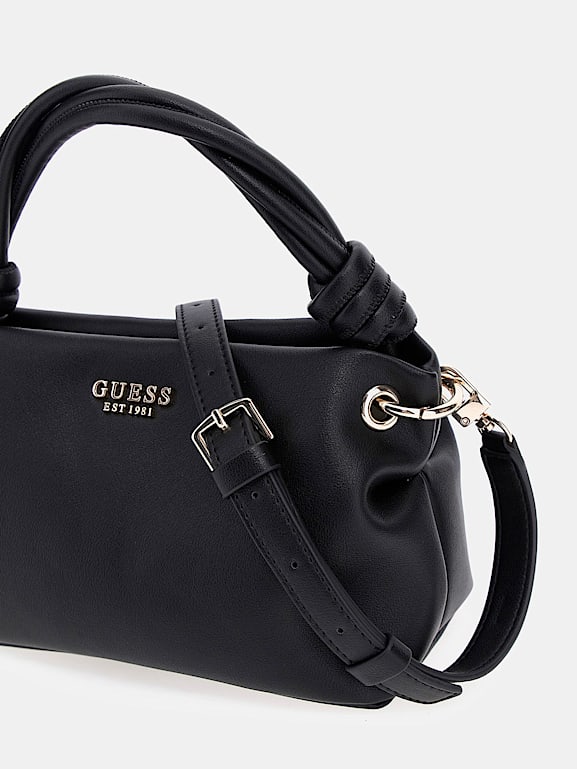 Sac à Main GUESS Modèle PUNK BELLE - Jacquard Violet Et Simili Cuir, Neuf Avec étiquettes - Valeur 110€