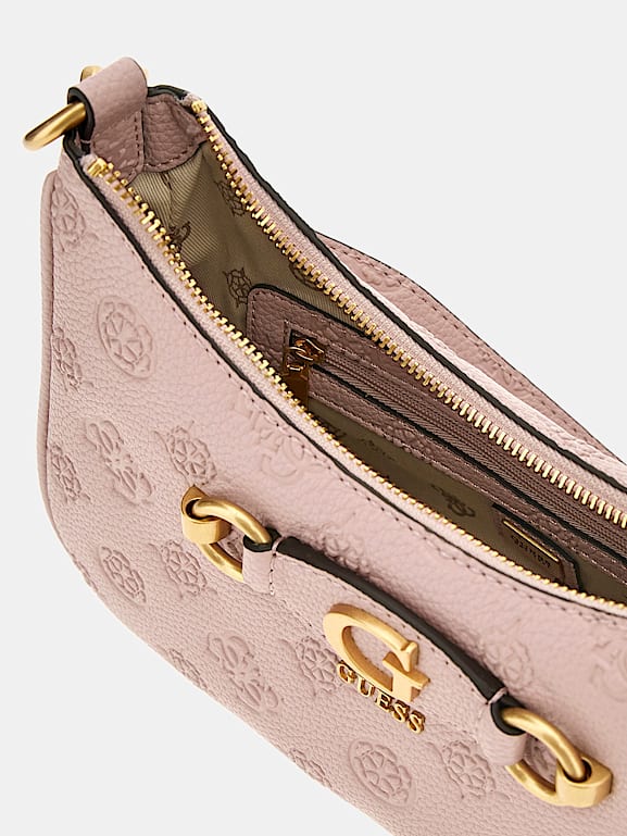 Logo love debossed 4g peony shoulder bag shop
