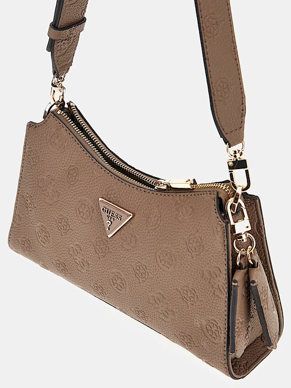 GUESS Cresidia 4G peony logo shoulder bag