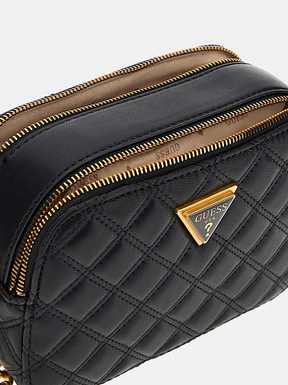 GUESS® Mini-Umhängetasche Giully Gesteppt Damen