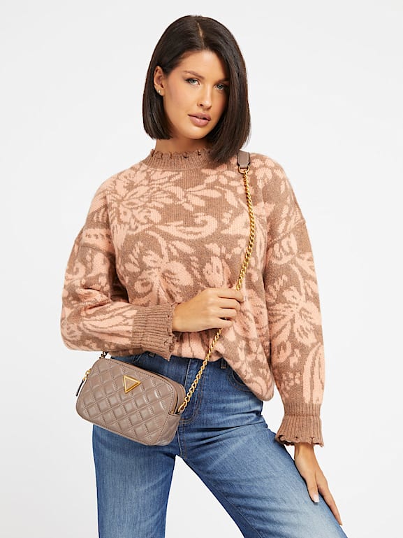 Guess kaylee quilted best sale mini crossbody