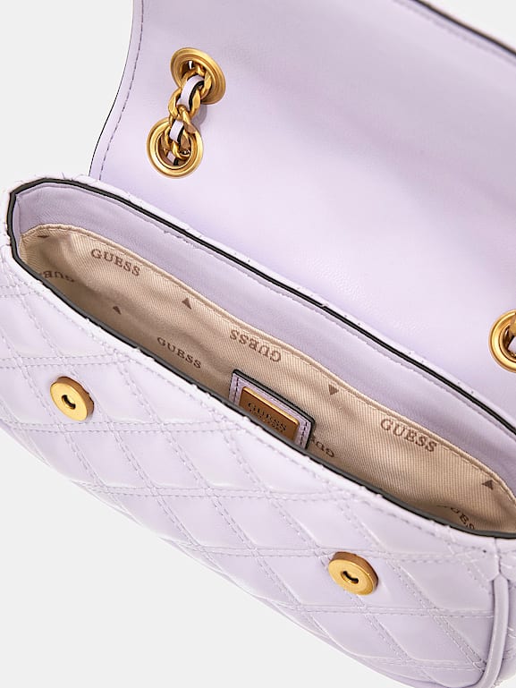 GUESS Giully Quilted Mini Crossbody Bag Women