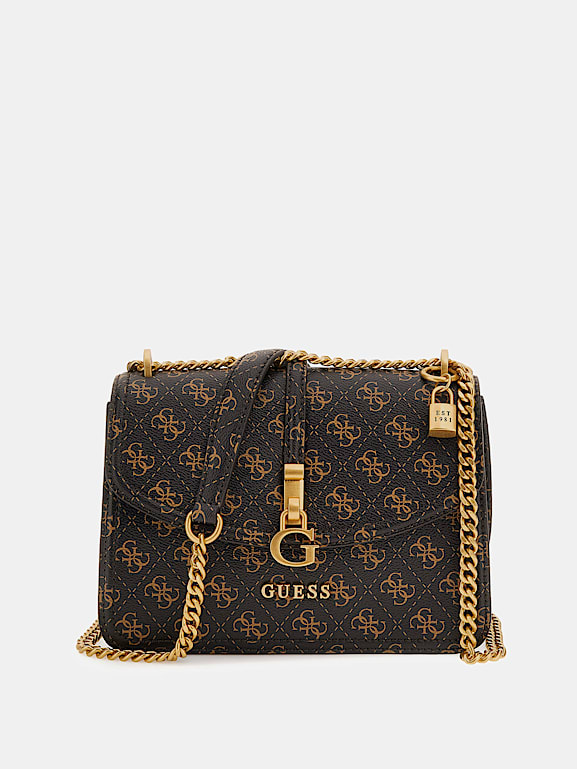 Downtown cool logo print crossbody clearance