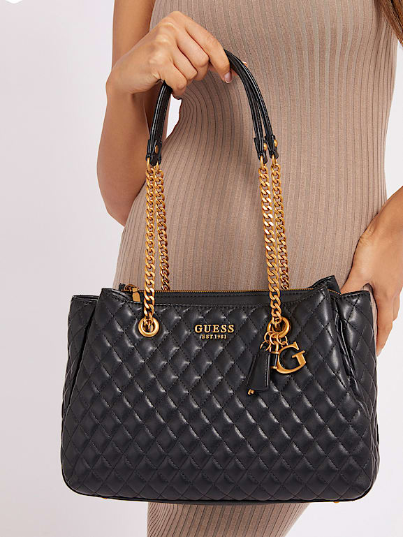 GUESS® Maila quilted shoulder bag