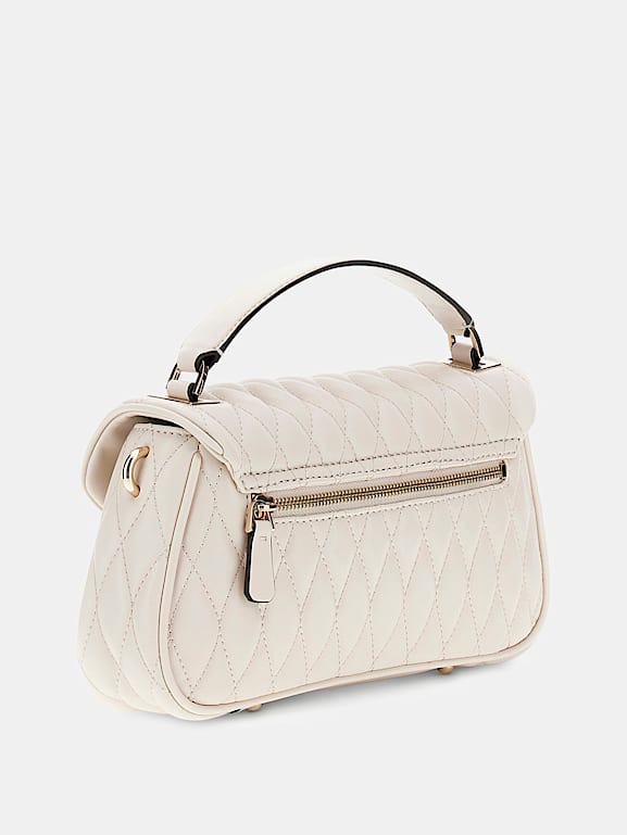 Sac à Main Guess Blanc - Taille Medium, 100% Authentique - Neuf Avec étiquettes