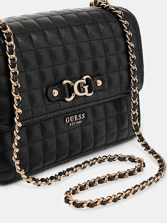 GUESS® Nadira Quilted Mini Crossbody Women