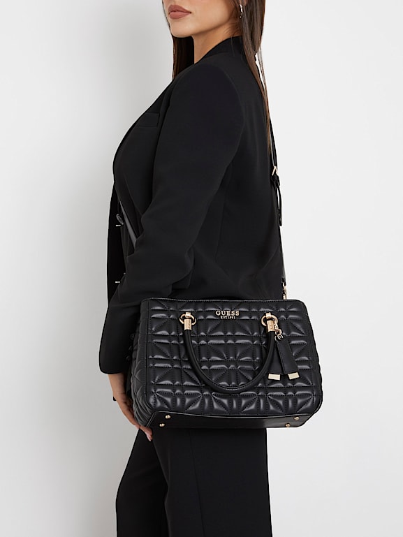 GUESS Assia quilted handbag Women
