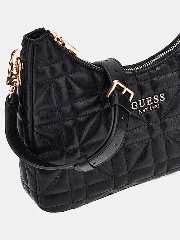 Bolso de hombro guess negro new arrivals