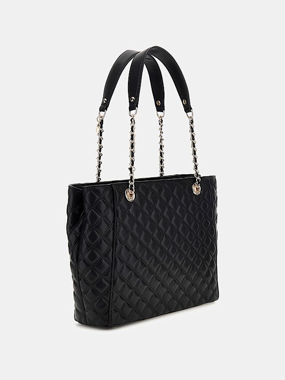 GUESS Giully quilted shopper Women