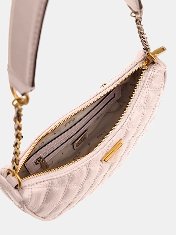 GUESS® Schultertasche Giully irisierend