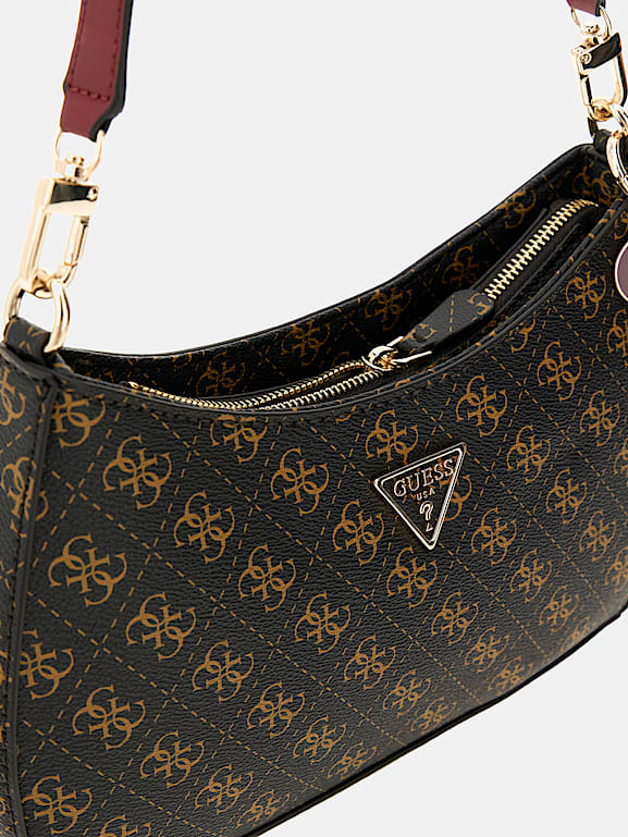 GUESS® Schultertasche Noelle mit 4G-Logo Damen