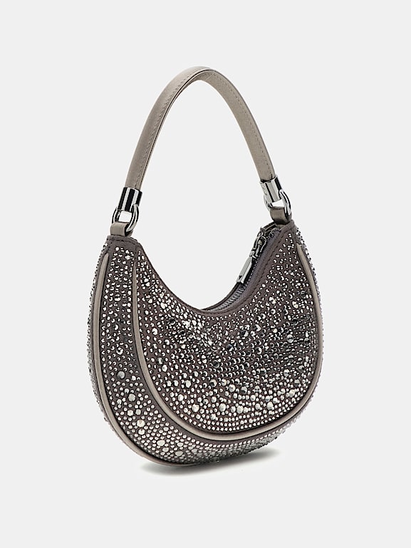 GUESS® Zalina rhinestone mini shoulder bag Women