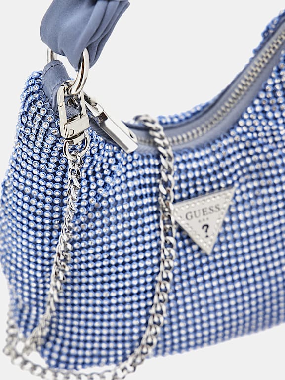 Borsa argento guess sale
