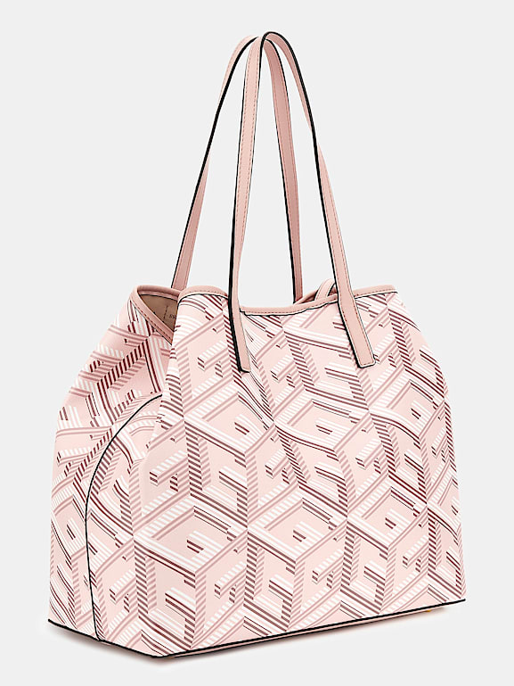 Shopper Vikky G Cube Logo Damen GUESS Fruhere Kollektionen