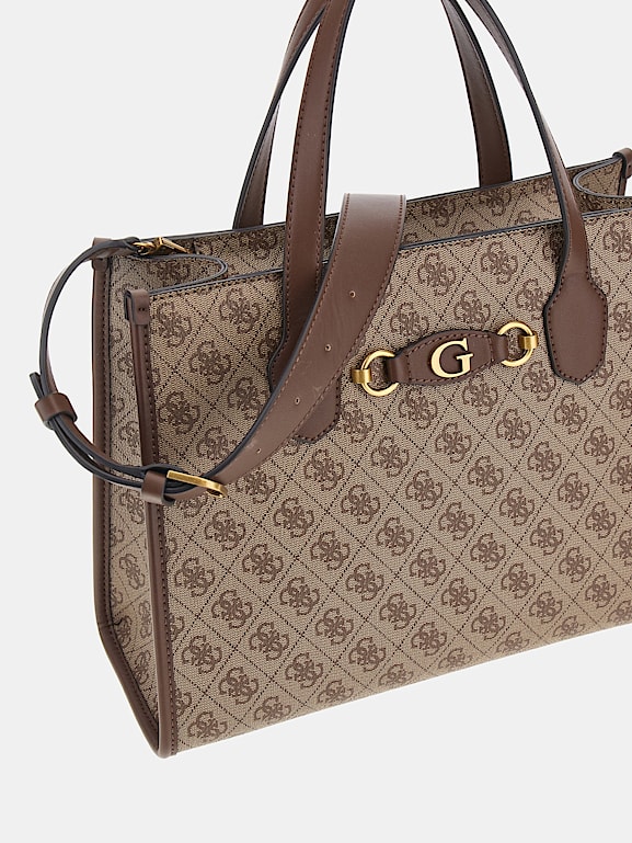 GUESS® Izzy 4G logo shoulder-strap handbag 