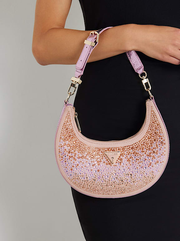 Guess tasche rosa glitzer Clearance