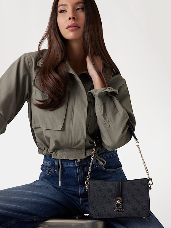 GUESS® Zamira 4G Logo Mini Shoulder Bag Women