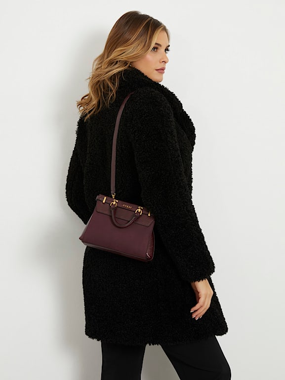 Sac guess bordeau outlet