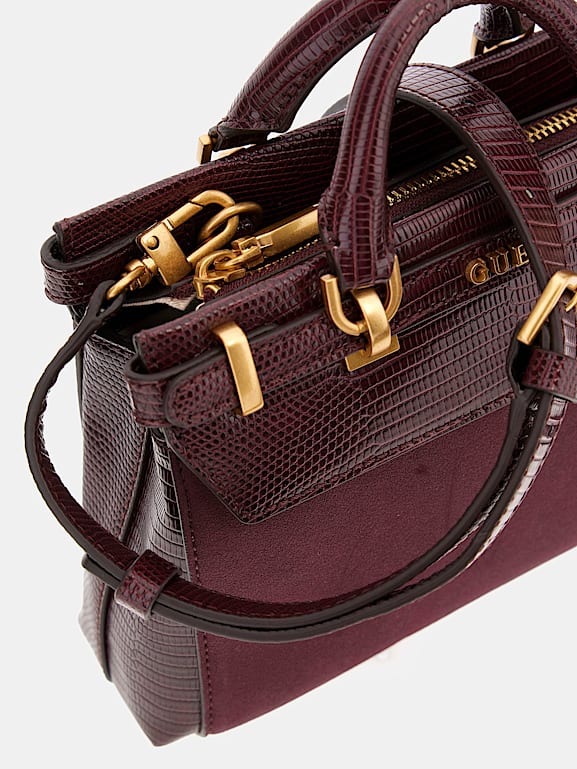 Guess bordeaux handbag hotsell