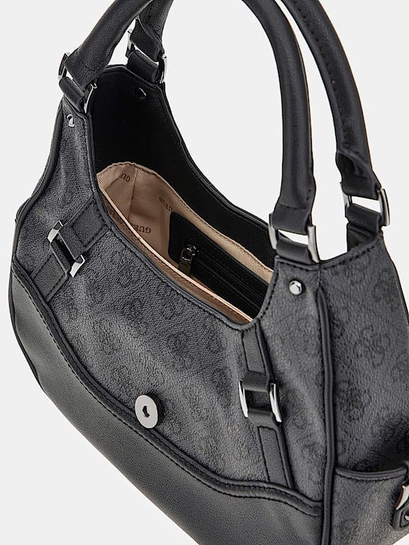 GUESS Schultertasche Decor Vintage 4G Logo Damen