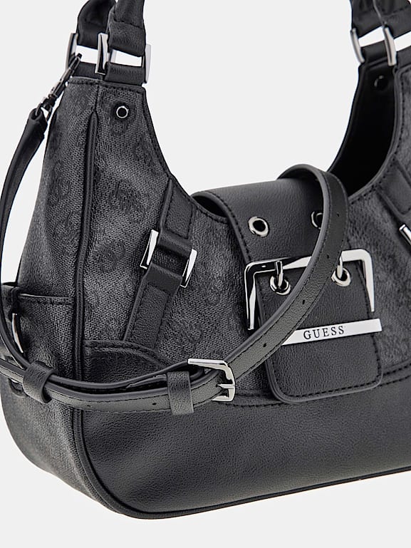 Guess vintage logo print handbag best sale