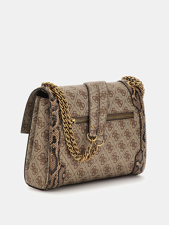 GUESS Mini bandolera Ajiona con logo 4G