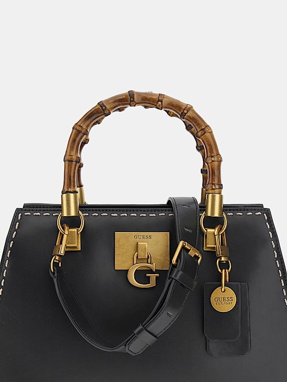 GUESS® Stephi bamboo-handle handbag Women