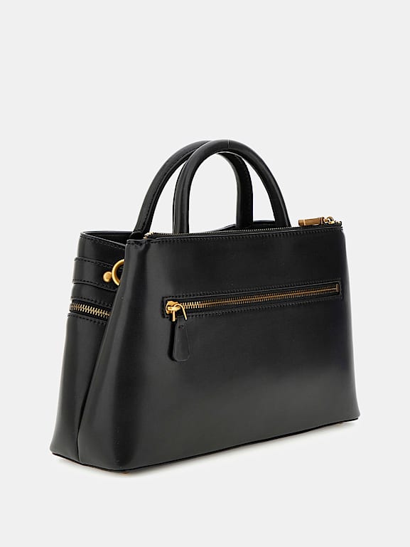 Mango black solid handheld bag on sale