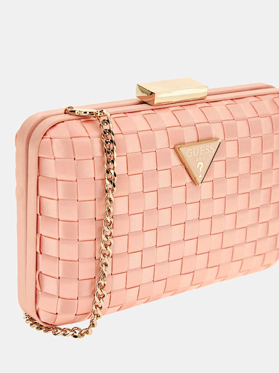 Guess gold clutch bag top