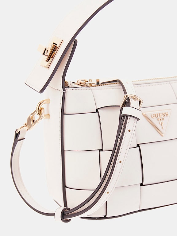 GUESS® Maylee Woven Mini Hobo Women