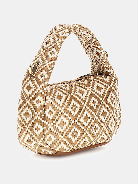 Dot dash woven bag hotsell