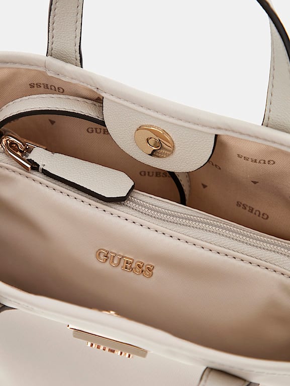 GUESS Mini sac cabas Latona nylon Femme
