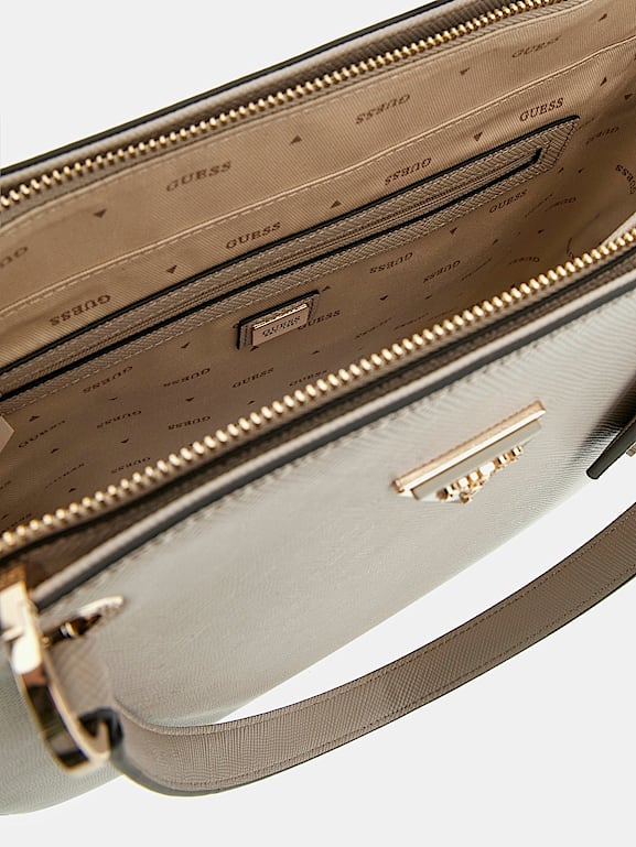 Prada panier discount saffiano leather bag