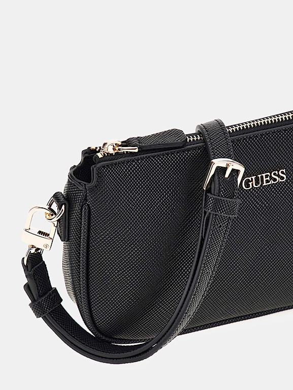 Guess saffiano mini cross body bag outlet