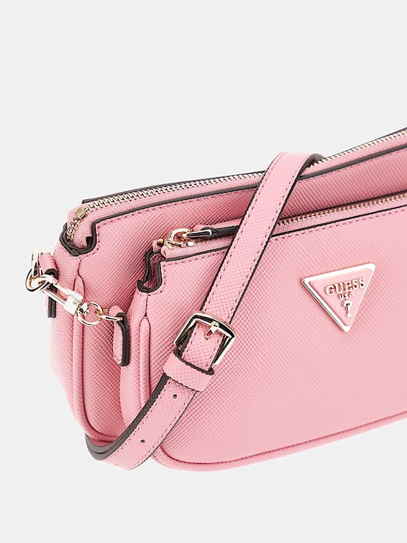 GUESS Mini Umhangetasche Noelle Saffiano