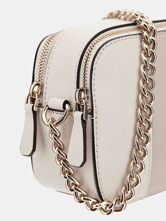 GUESS® Noelle Saffiano mini çapraz çanta Kadın