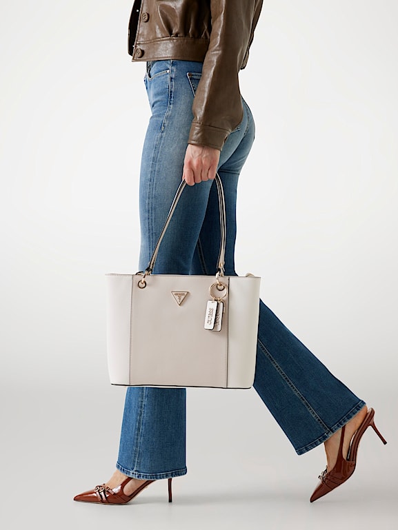 GUESS® Noelle Saffiano Shopper çanta Kadın