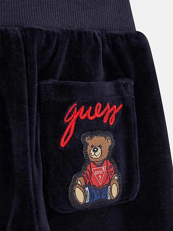 GUESS Kids Chenille sweatshirt and pant set Boys