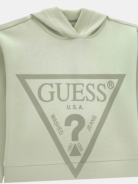 Guess sleeveless hoodie on sale